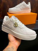 Tênis Louis Vuitton X Nike Air Force