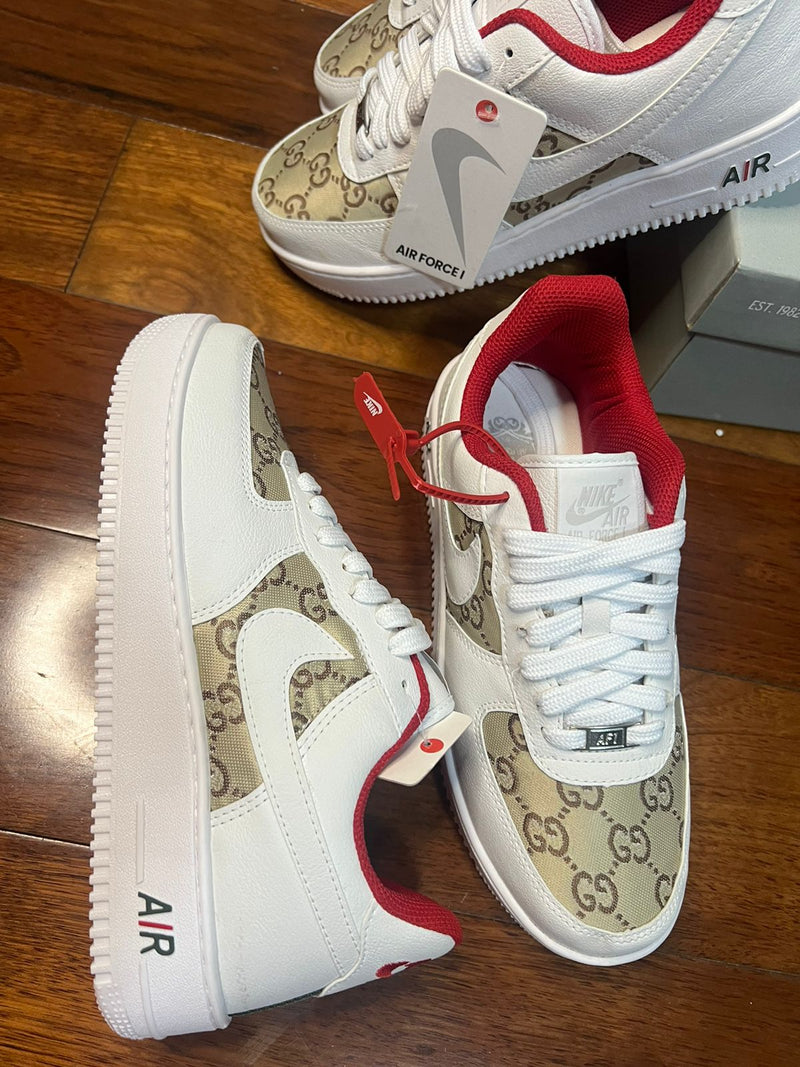 Tênis Nike Air Force Collab Gucci